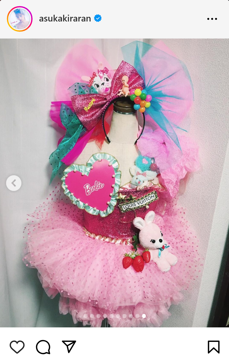 明日花キララのインスタグラムから