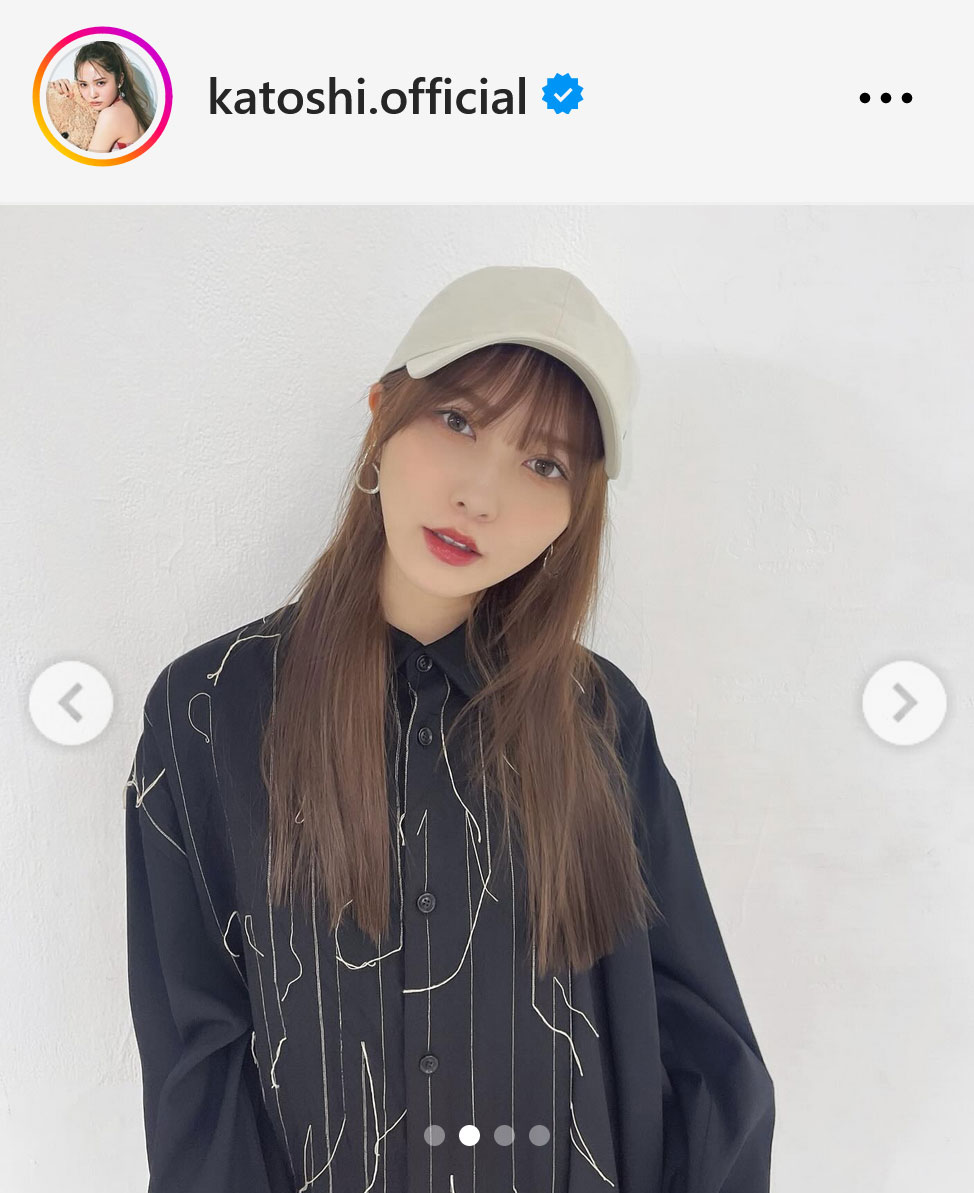 日向坂46加藤史帆インスタグラムから