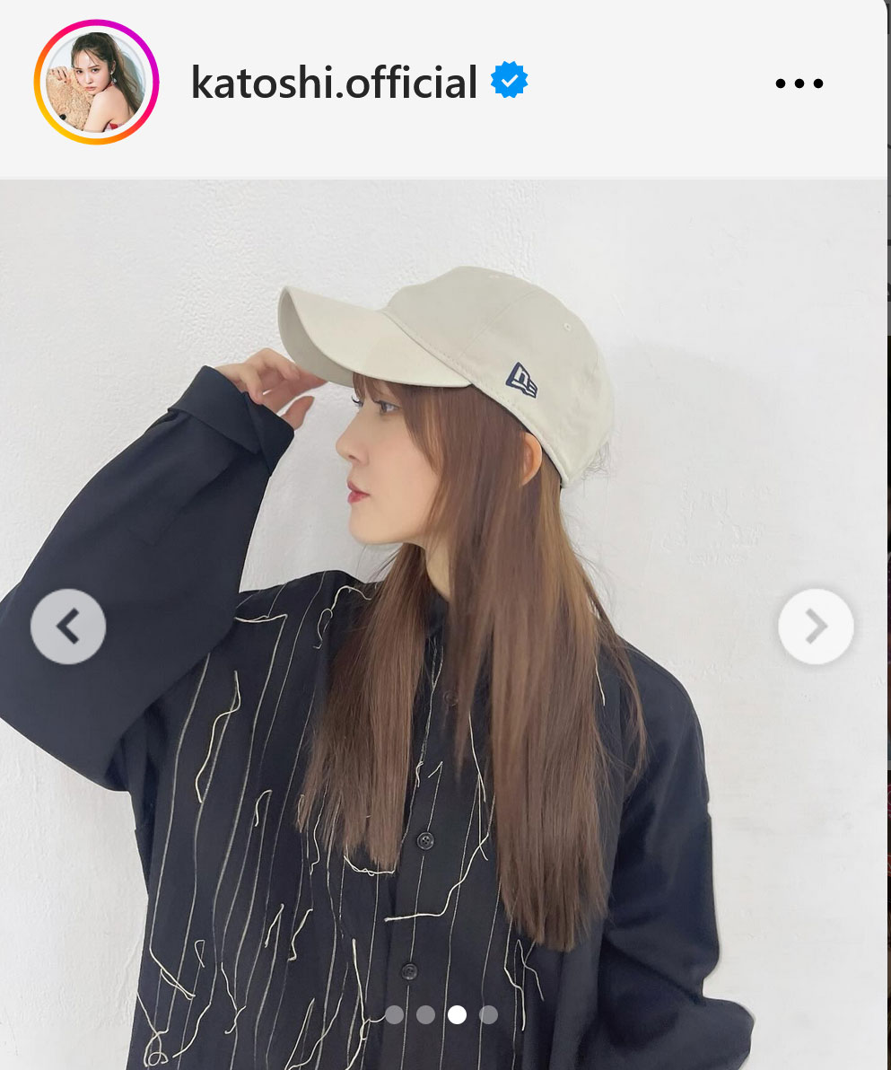日向坂46加藤史帆インスタグラムから