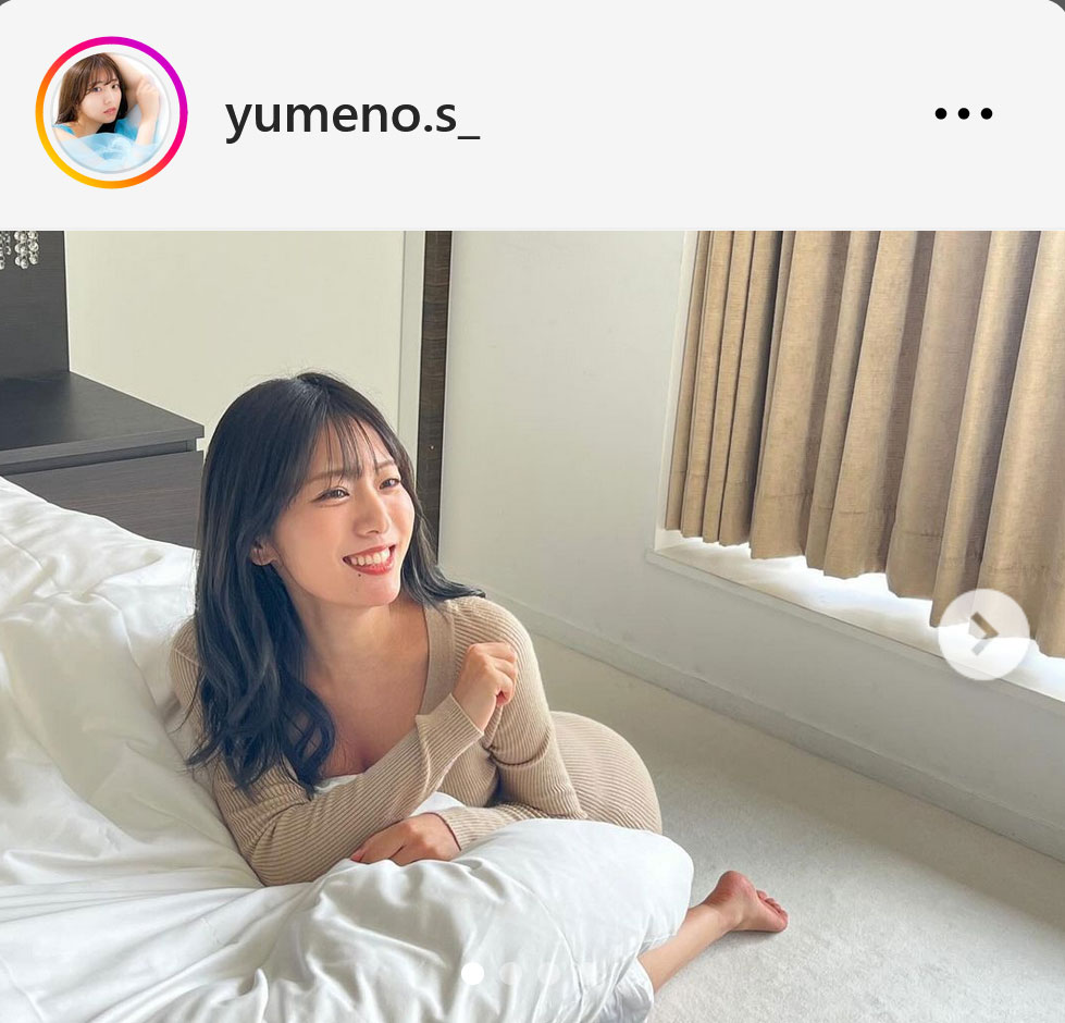 白戸ゆめのアナのインスタグラムから