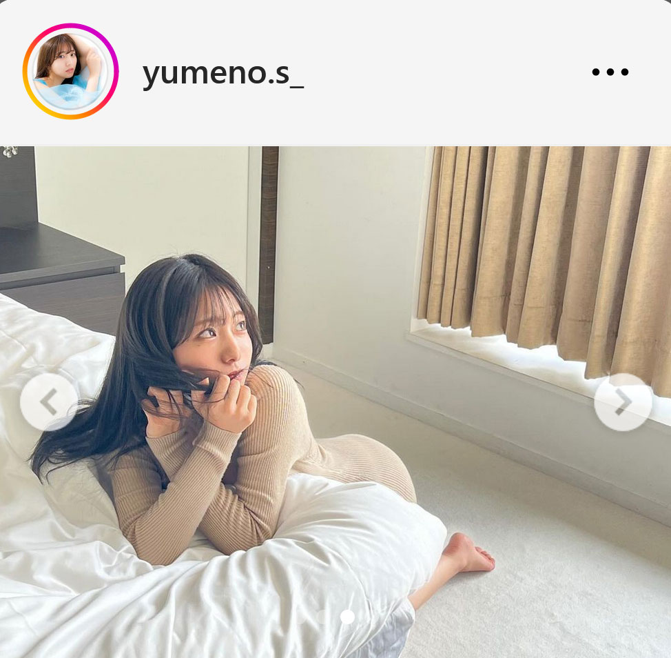 白戸ゆめのアナのインスタグラムから