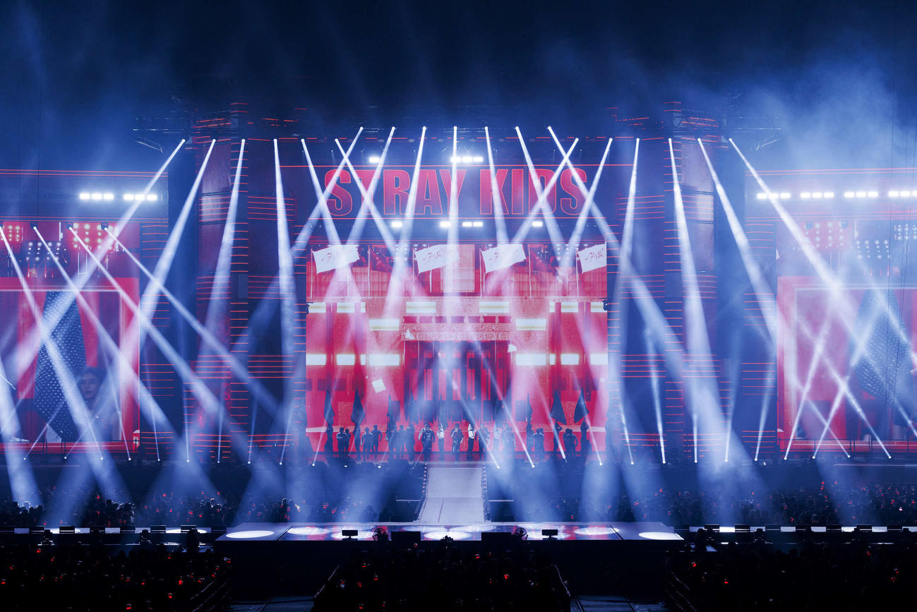 初の東京ドームライブを開催したStray Kids（撮影：田中聖太郎写真事務所）
