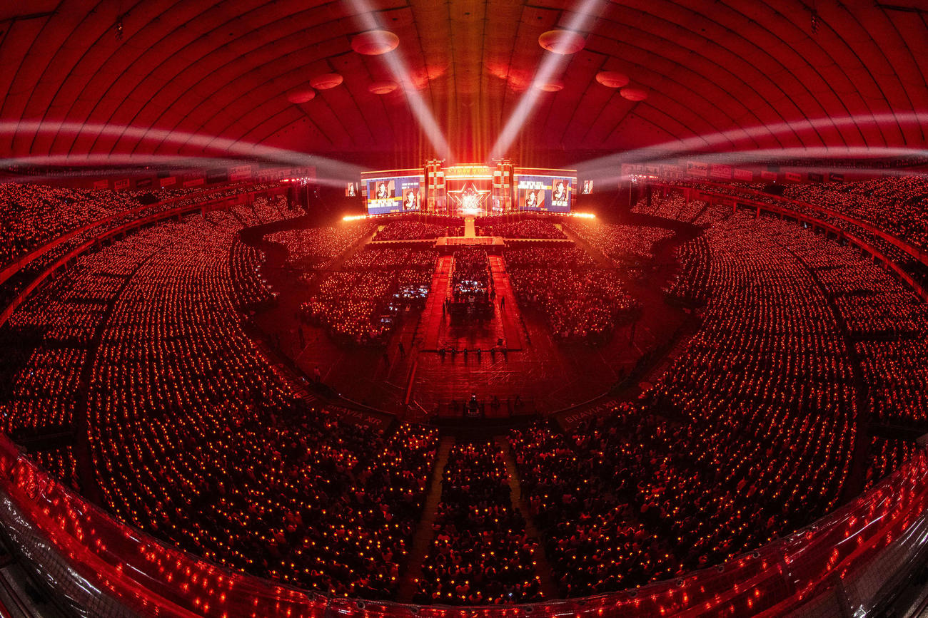 初の東京ドームライブを開催したStray Kids（撮影：田中聖太郎写真事務所）