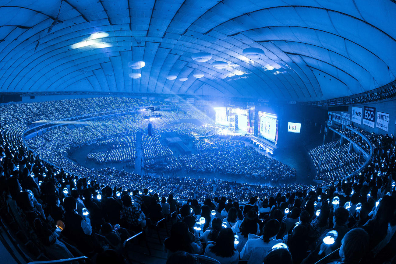 初の東京ドームライブを開催したStray Kids（撮影：田中聖太郎写真事務所）