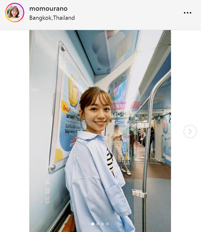 浦野モモアナのインスタグラムから