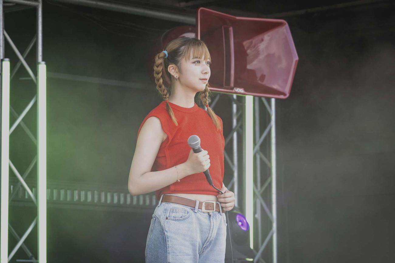 「パリピ孔明」に出演する上白石萌歌（C）フジテレビ