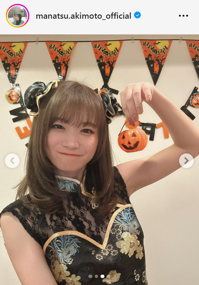 秋元真夏のインスタグラムから