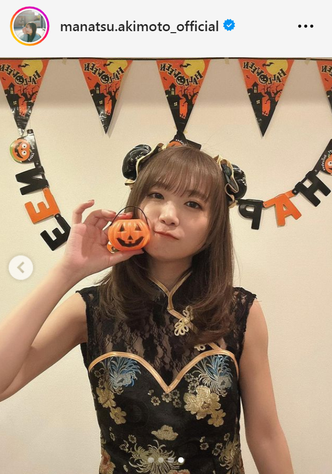 秋元真夏のインスタグラムから