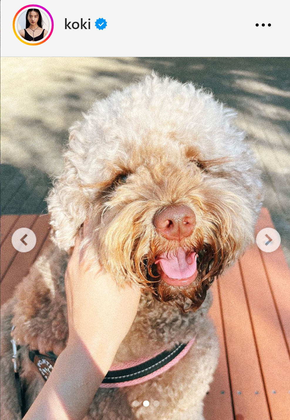 Koki，のインスタグラムから