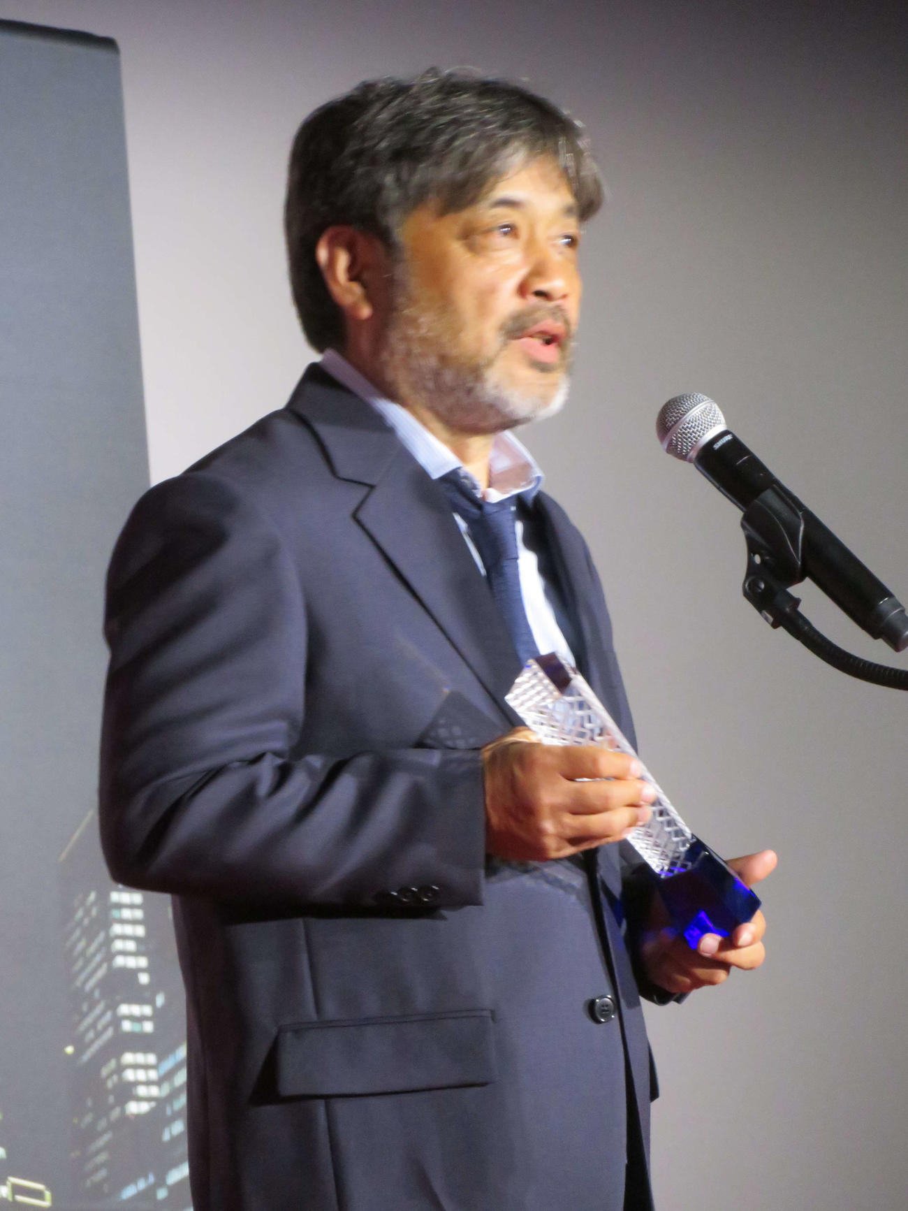 東京国際映画祭で最優秀監督賞を受賞した「正欲」の岸善幸監督（撮影・村上幸将）