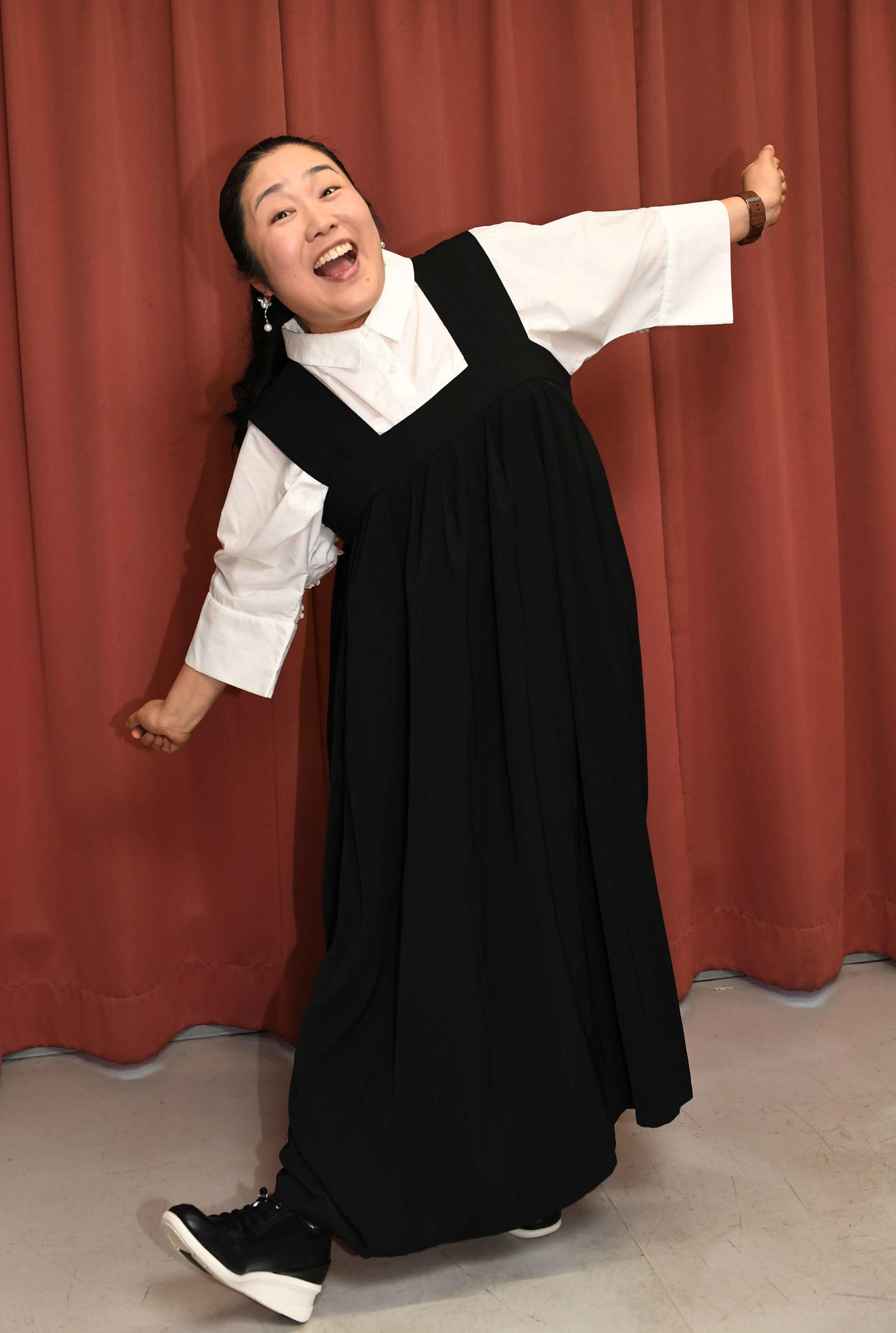 独特なキャラで舞台、テレビ、映画で大活躍の枝元萌（撮影・柴田隆二）