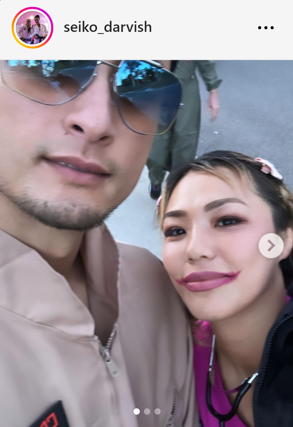 山本聖子さんのインスタグラムから