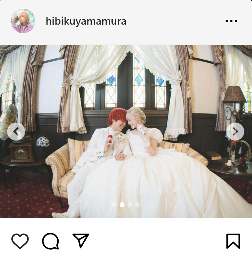 山村響のインスタグラムから