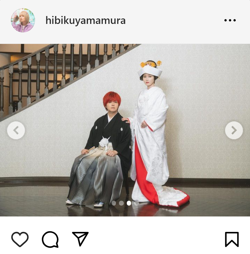 山村響のインスタグラムから