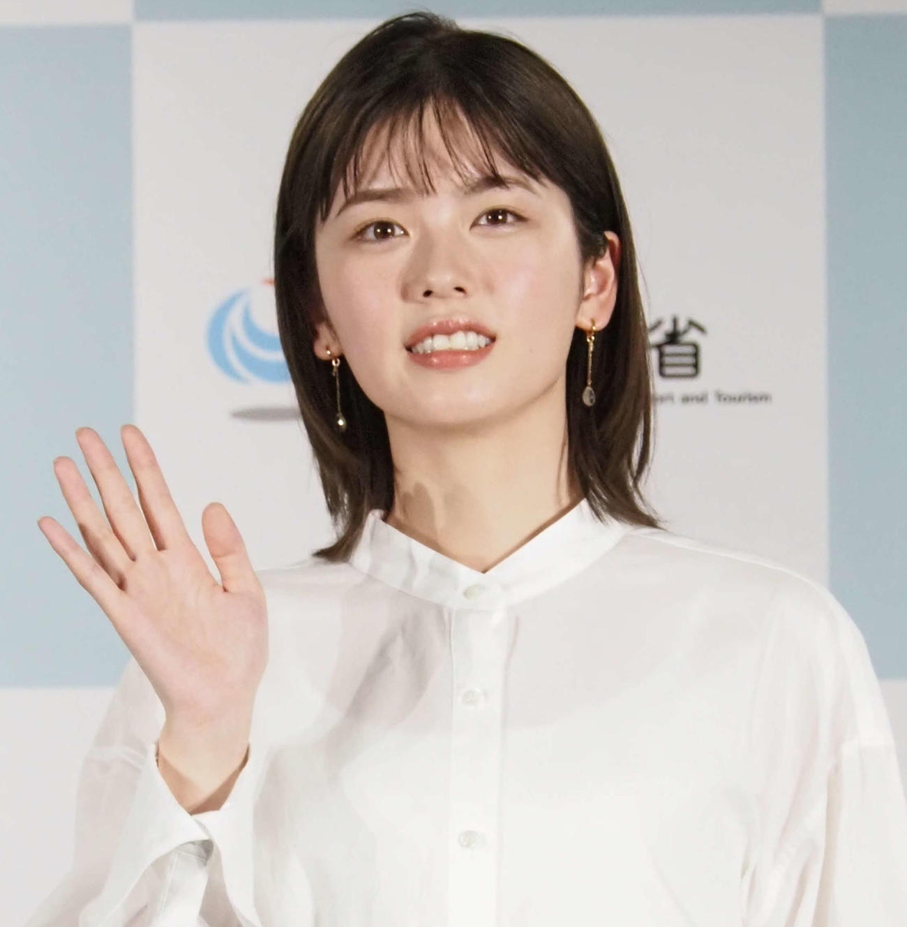 KAT－TUN亀梨和也と共演する小芝風花（2023年6月撮影）