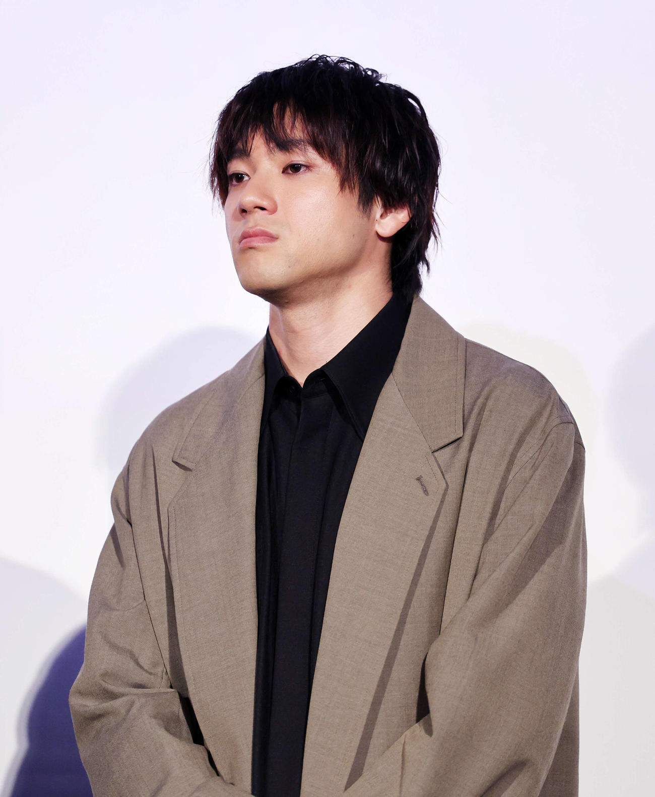 舞台あいさつに臨む山田裕貴（撮影・鈴木正人）