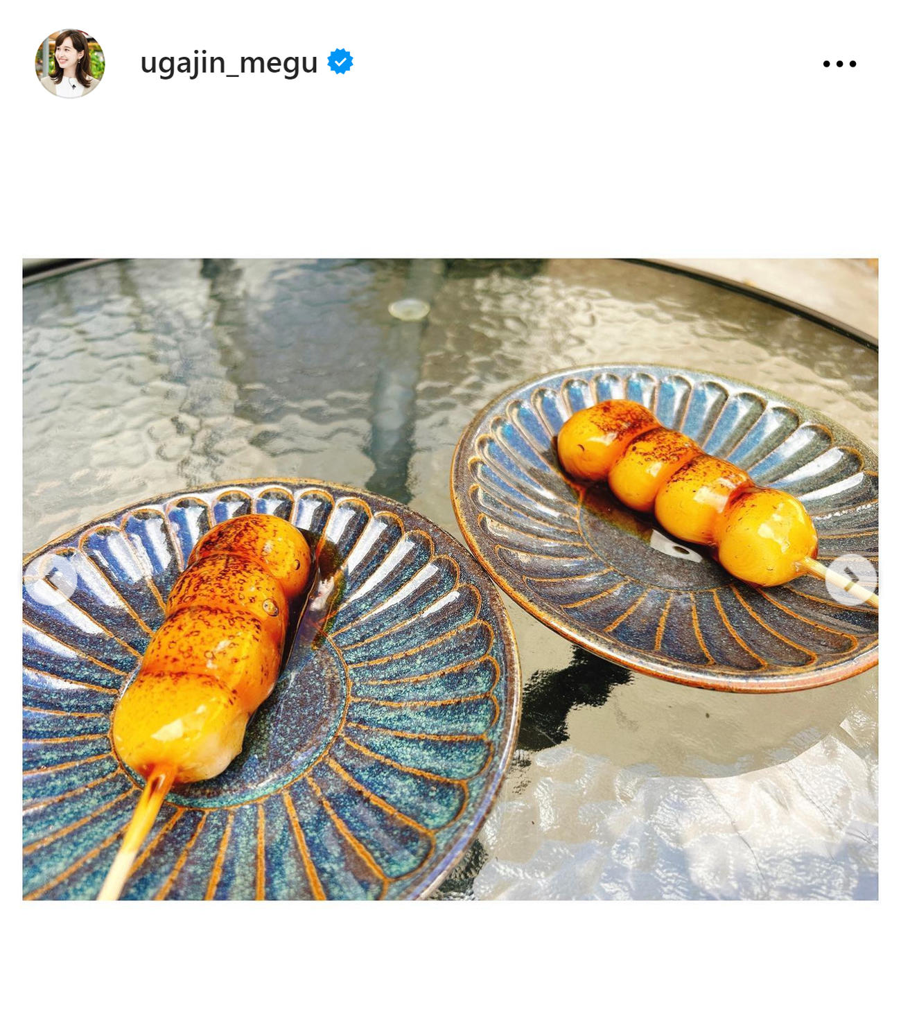 TBS宇賀神メグアナのインスタグラムから