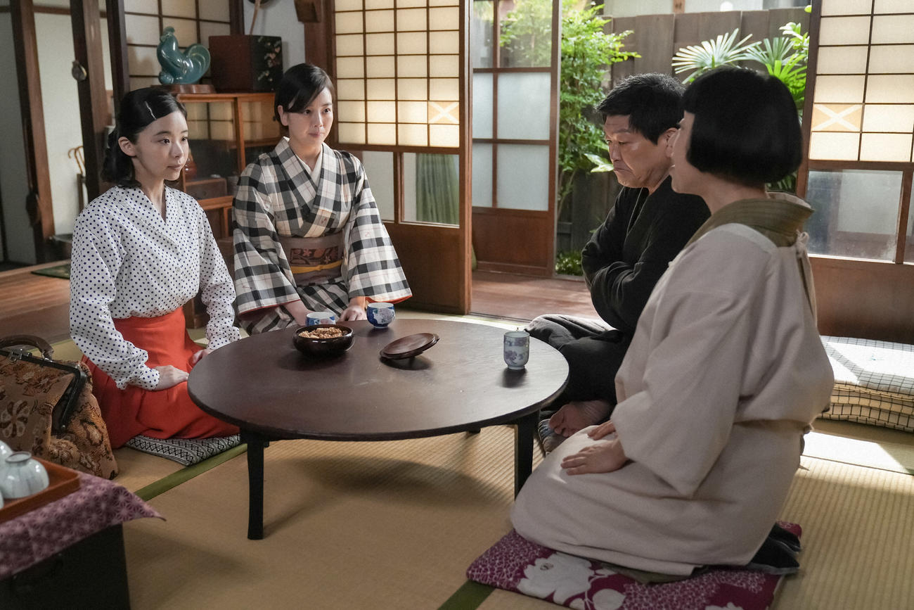 NHK連続テレビ小説「ブギウギ」の1場面（C）NHK