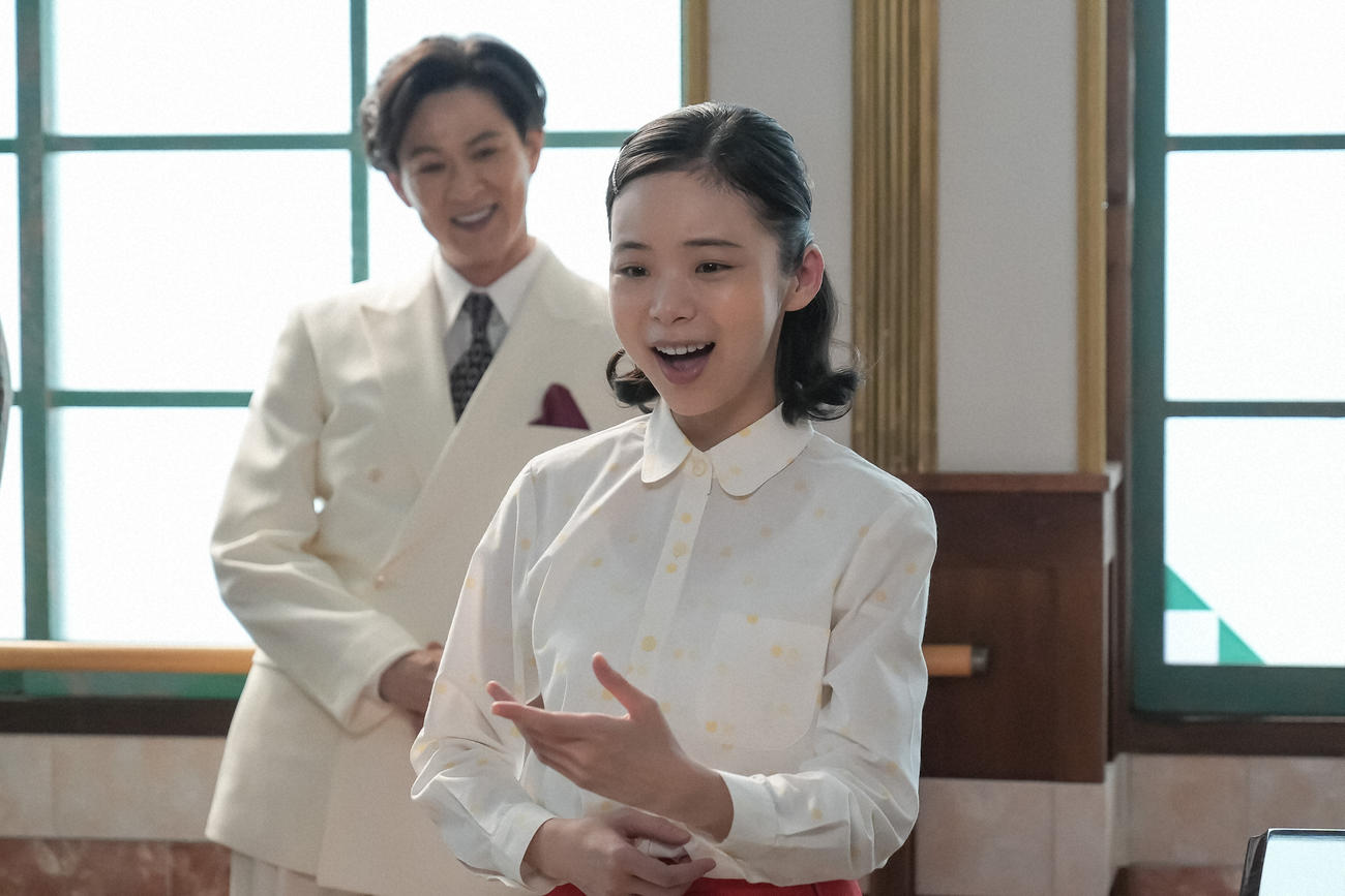 NHK連続テレビ小説「ブギウギ」の1場面（C）NHK