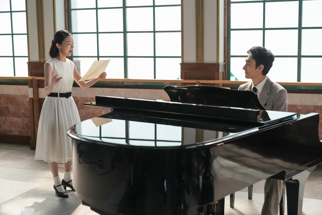 NHK連続テレビ小説「ブギウギ」の1場面（C）NHK