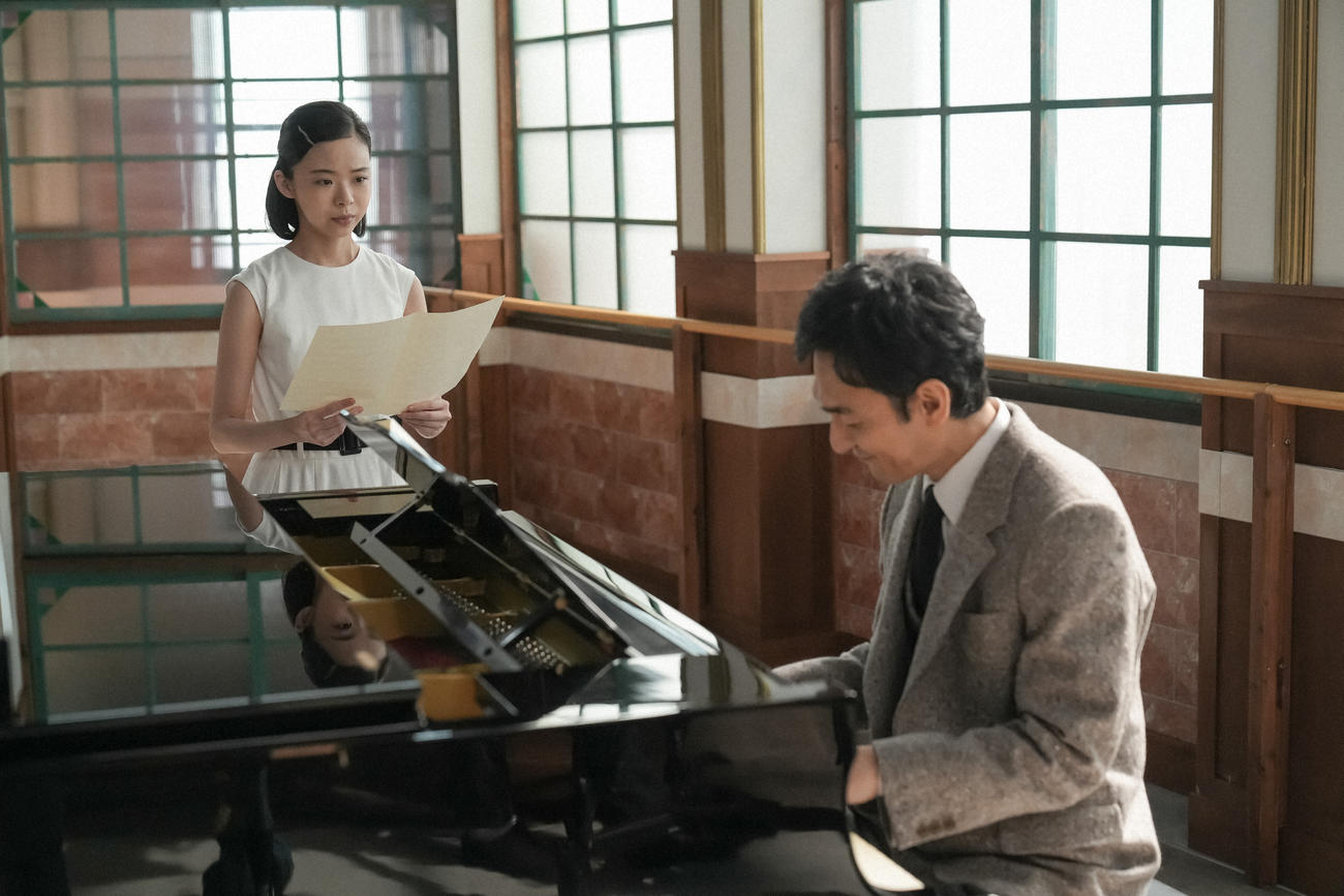 NHK連続テレビ小説「ブギウギ」の1場面（C）NHK
