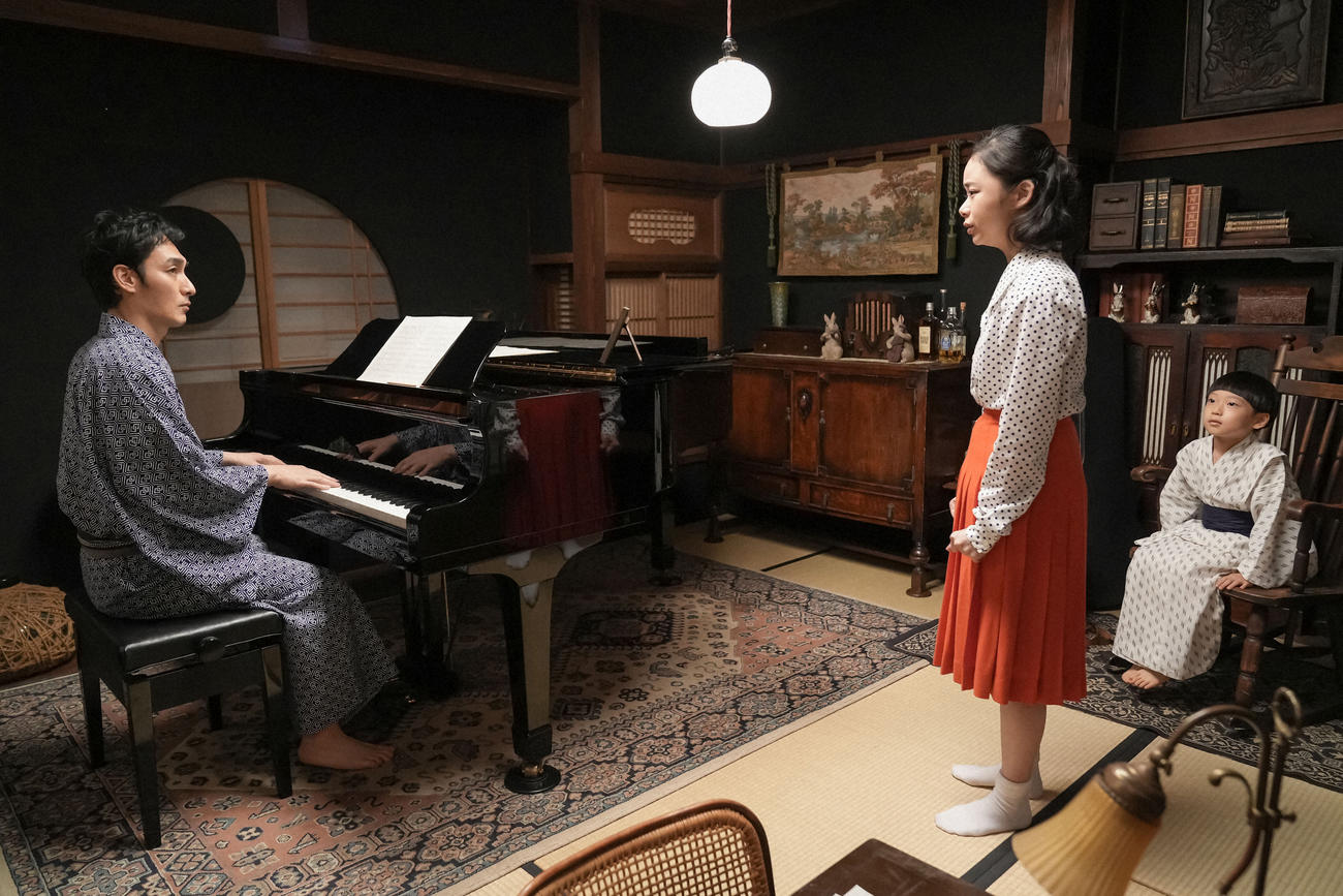 NHK連続テレビ小説「ブギウギ」の1場面（C）NHK