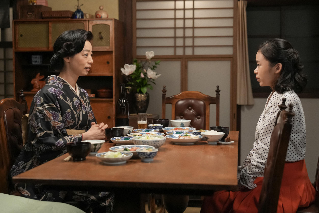 NHK連続テレビ小説「ブギウギ」の1場面（C）NHK