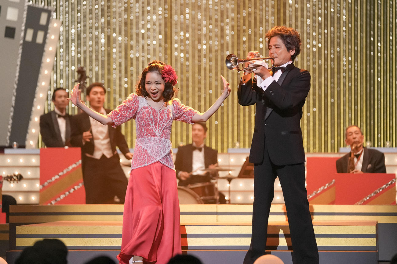 NHK連続テレビ小説「ブギウギ」の1場面（C）NHK