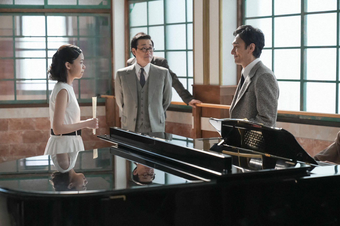 NHK連続テレビ小説「ブギウギ」の1場面（C）NHK