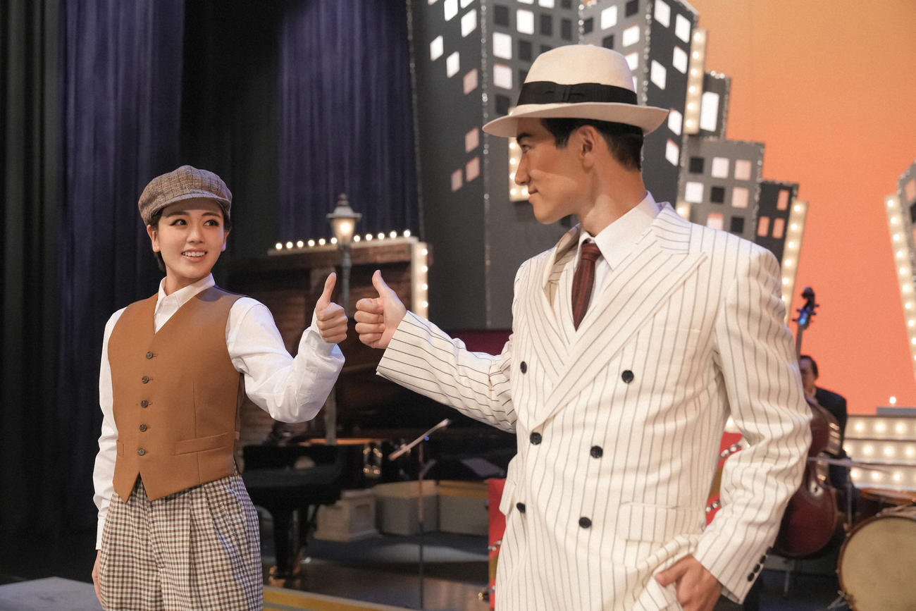 NHK連続テレビ小説「ブギウギ」の1場面（C）NHK
