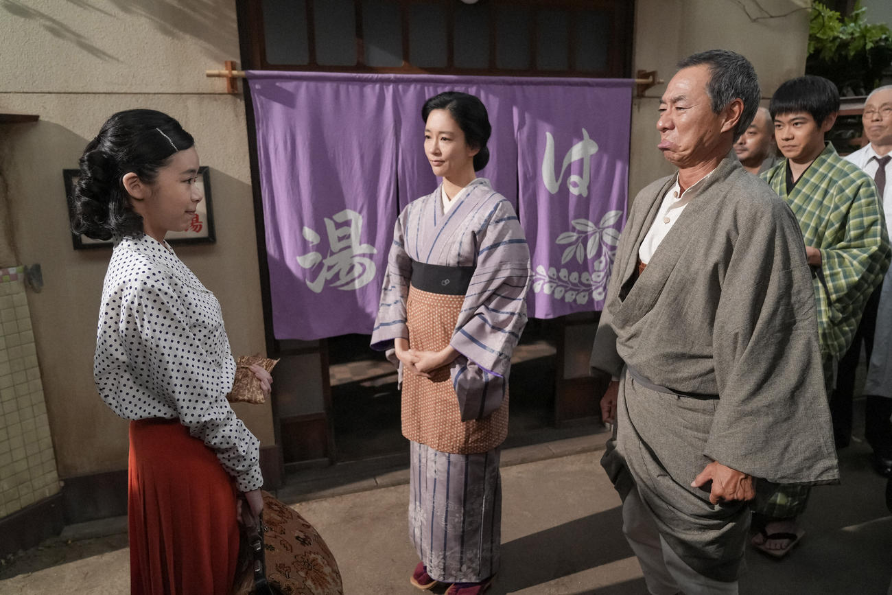 NHK連続テレビ小説「ブギウギ」の1場面（C）NHK