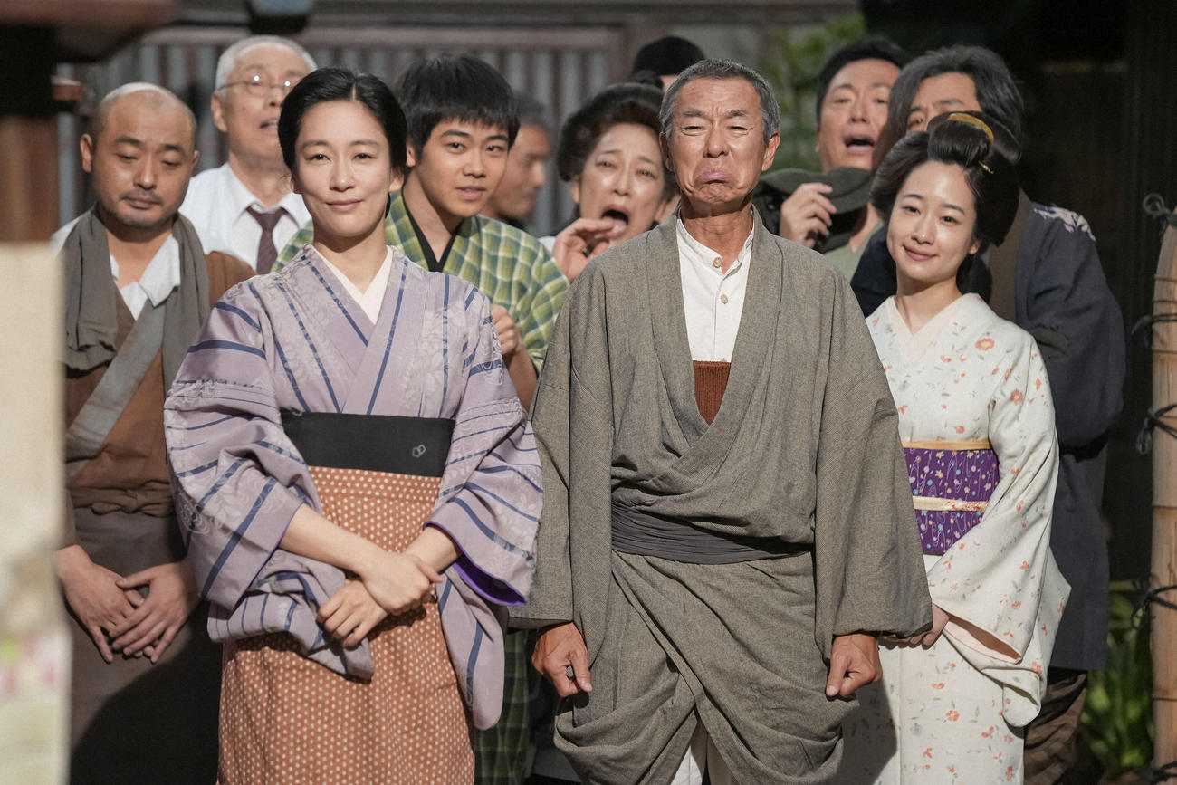 NHK連続テレビ小説「ブギウギ」の1場面（C）NHK