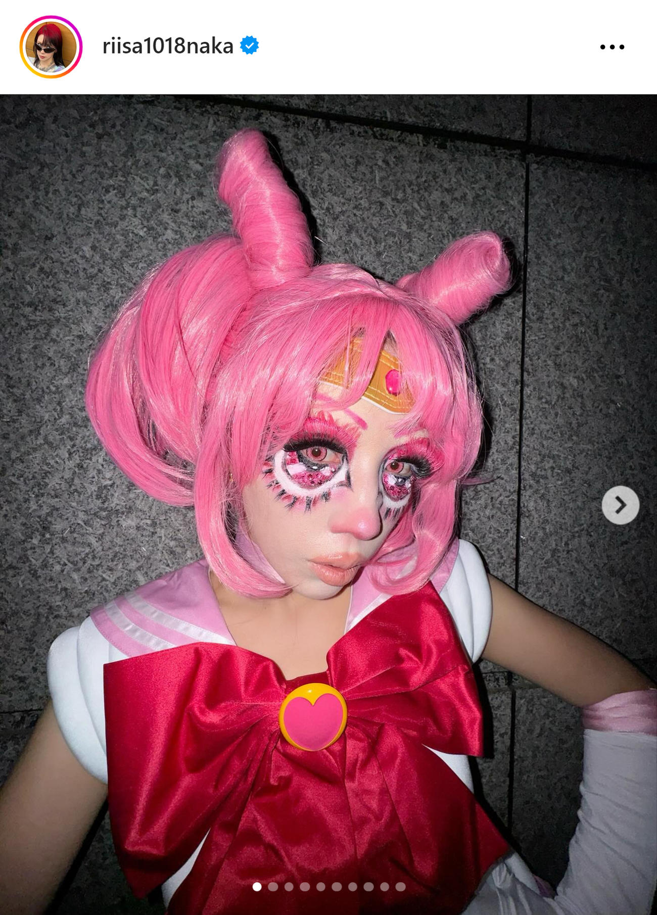 仲里依紗のインスタグラムから