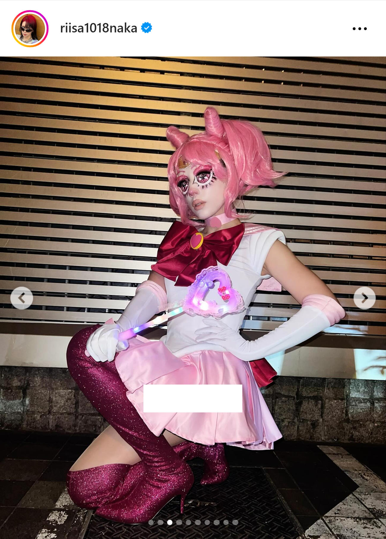 仲里依紗のインスタグラムから