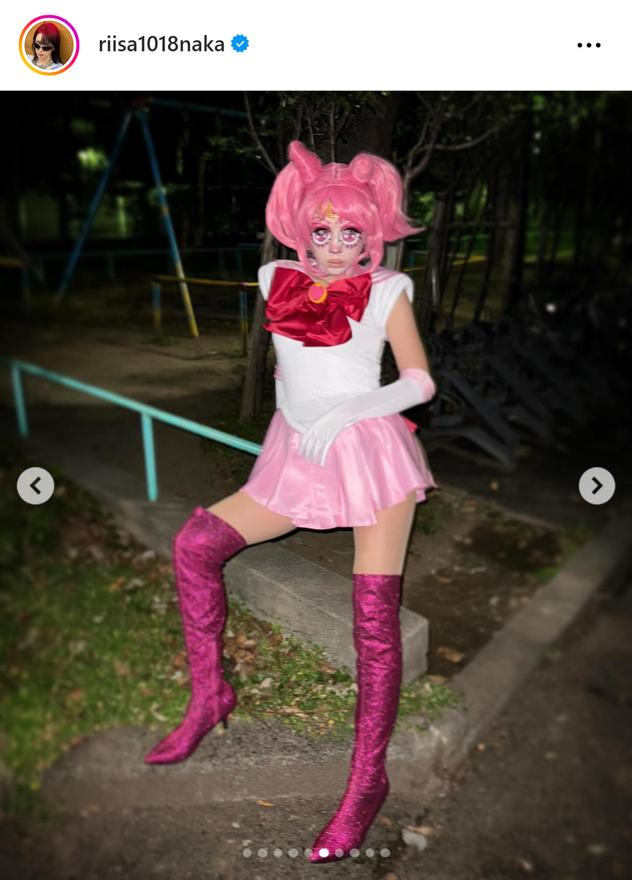 仲里依紗のインスタグラムから