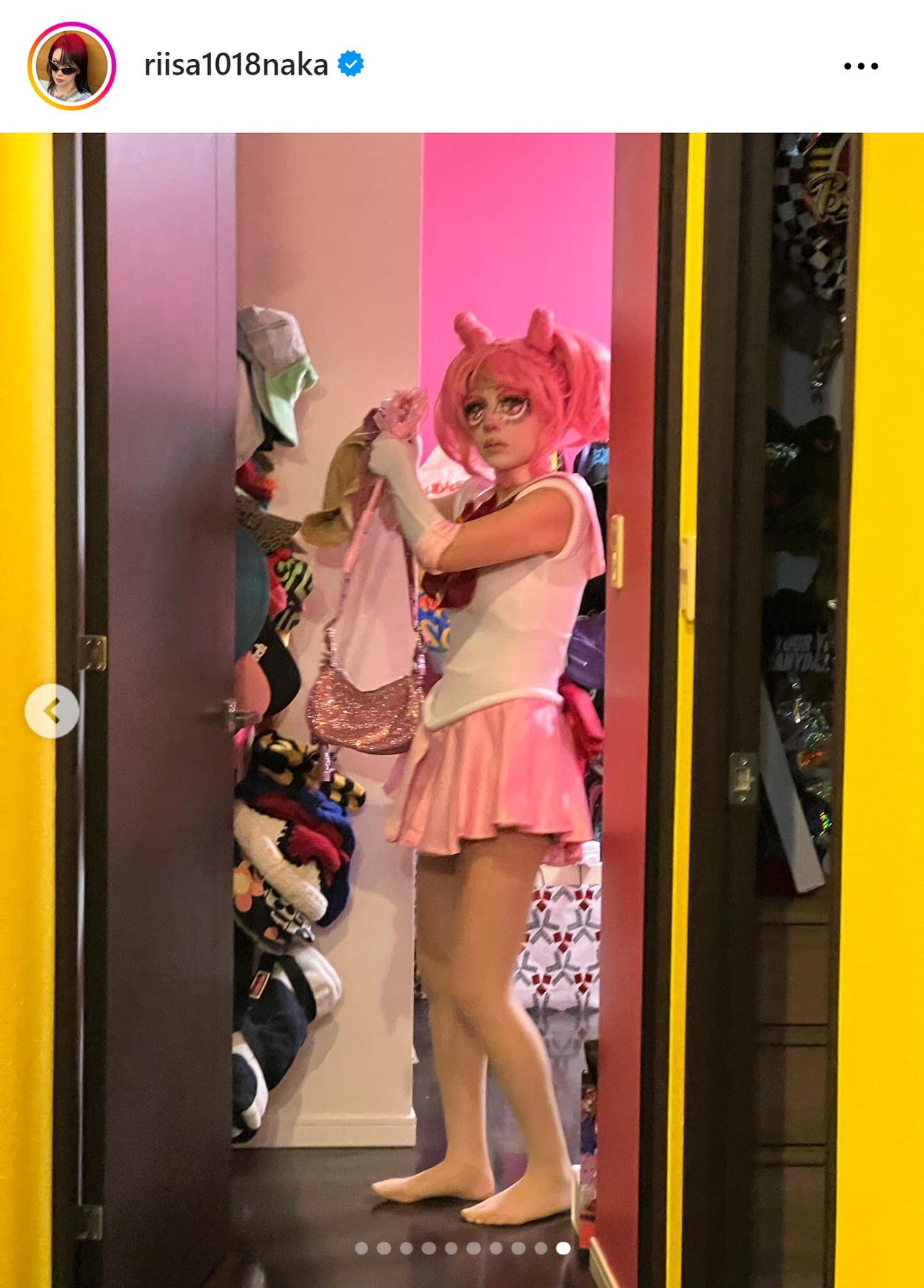 仲里依紗のインスタグラムから
