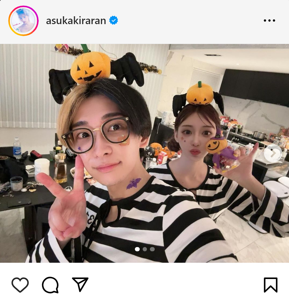 明日花キララのインスタグラムから