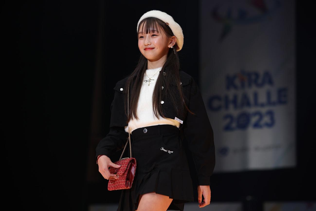 「キラチャレ2023　決勝大会」のモデル部門グランプリに輝いた根本陽依