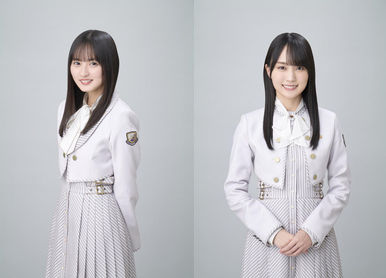 乃木坂46遠藤さくら（左）と賀喜遥香
