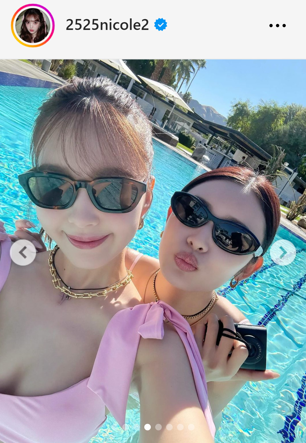 藤田ニコルのインスタグラムから