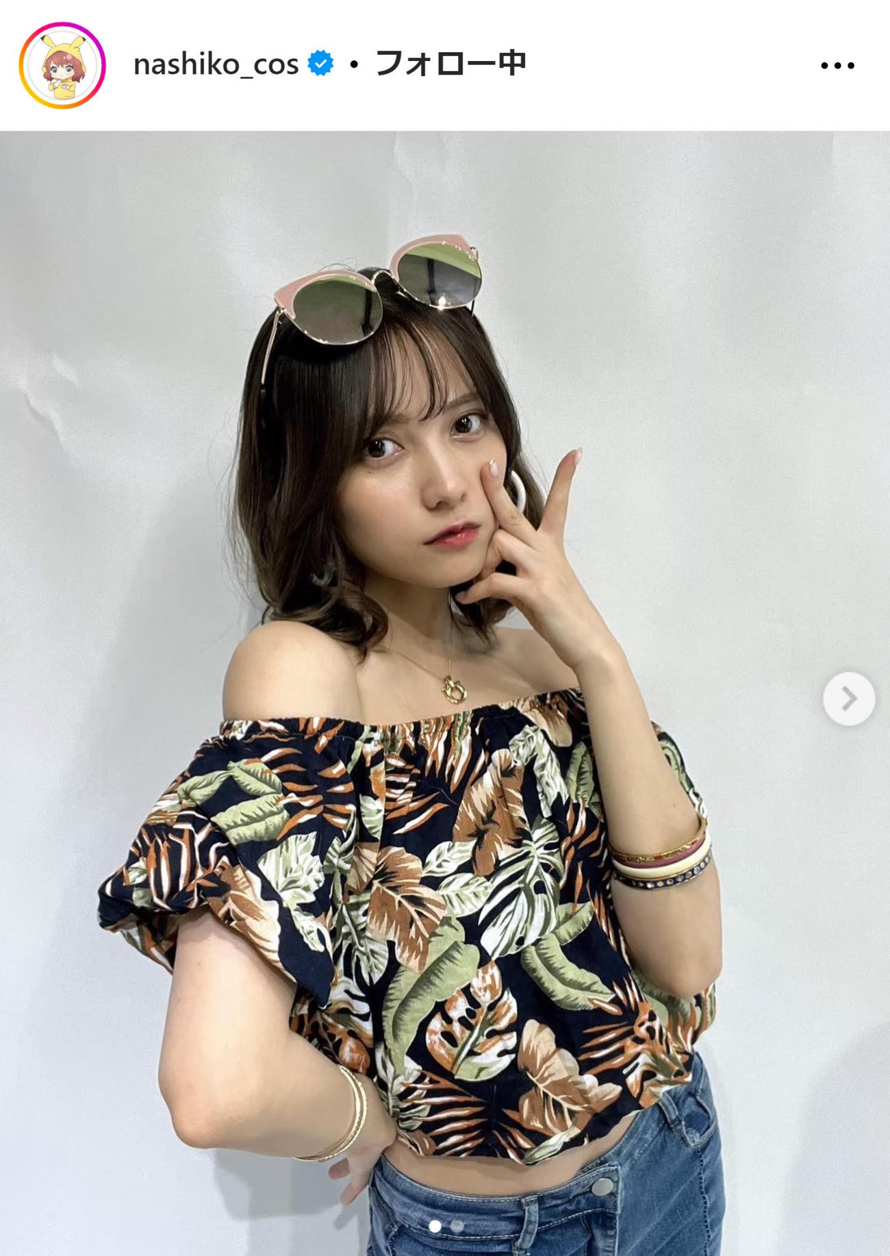 桃月なしこのインスタグラムから