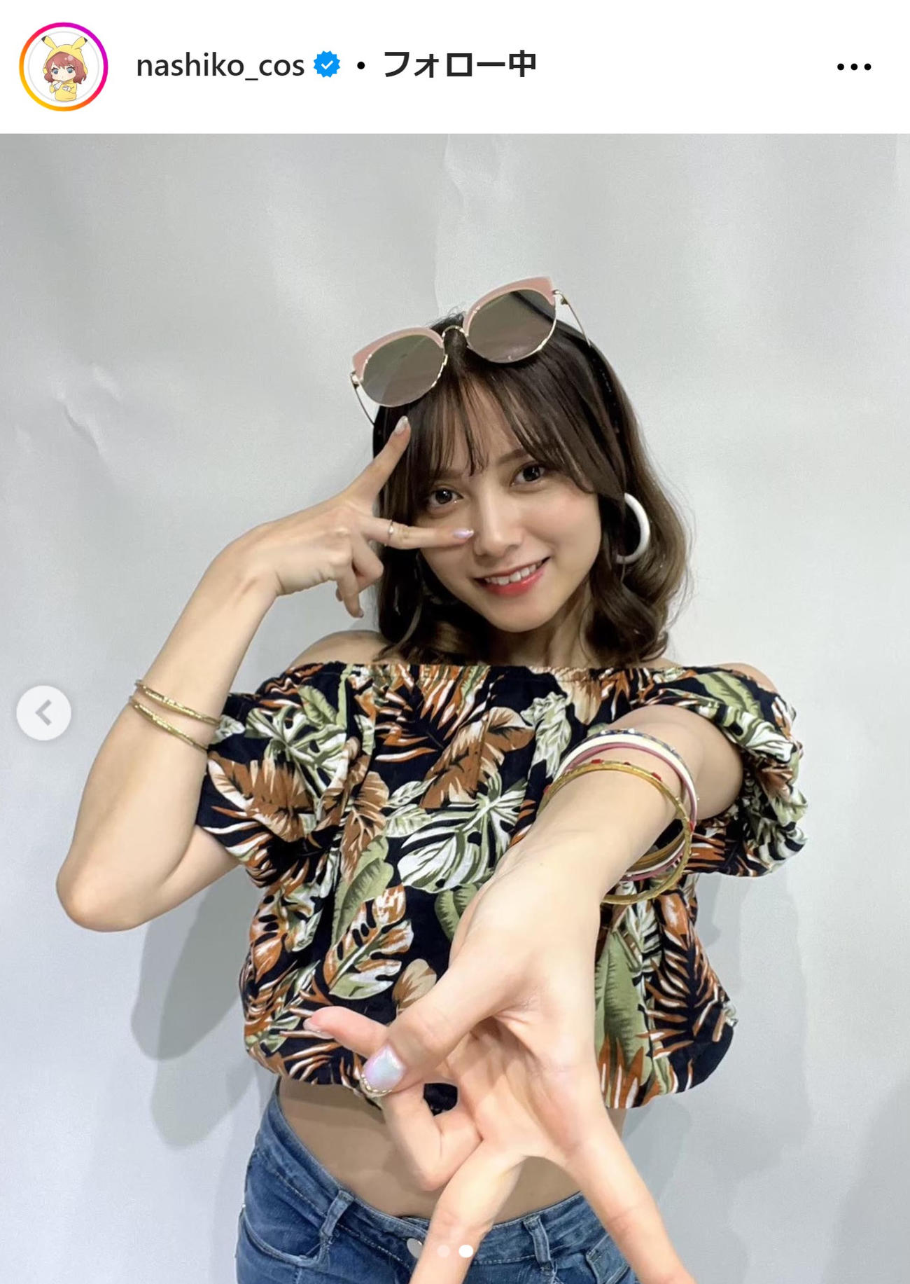 桃月なしこのインスタグラムから
