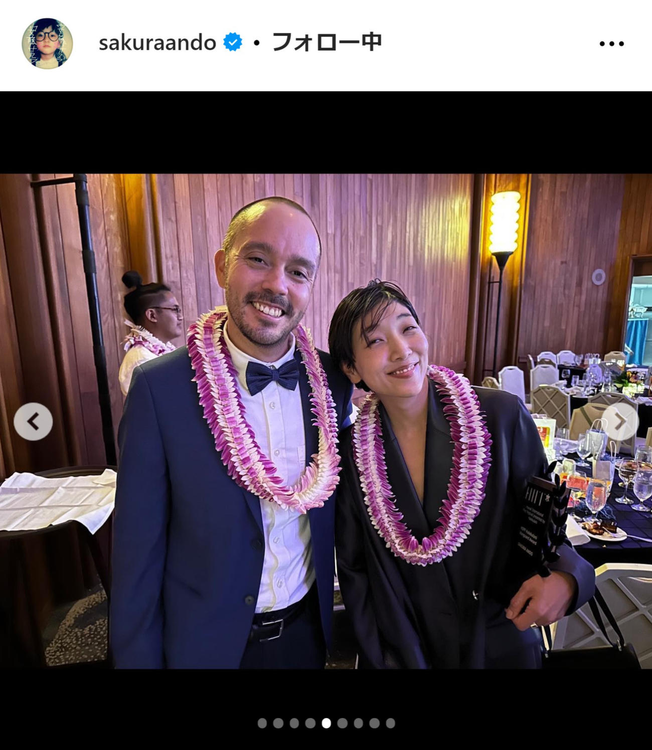 安藤サクラのインスタグラムから
