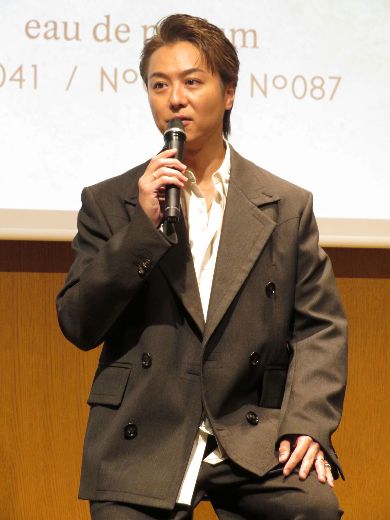 「FRAGRANCE DAY 2023」に出席したEXILEのTAKAHIRO