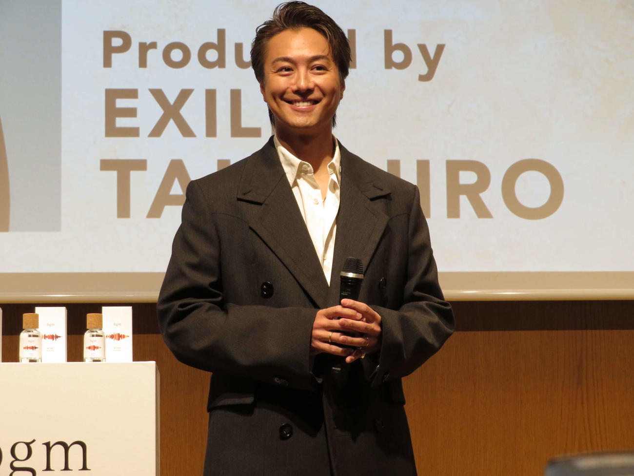 「FRAGRANCE DAY 2023」に出席したEXILEのTAKAHIRO
