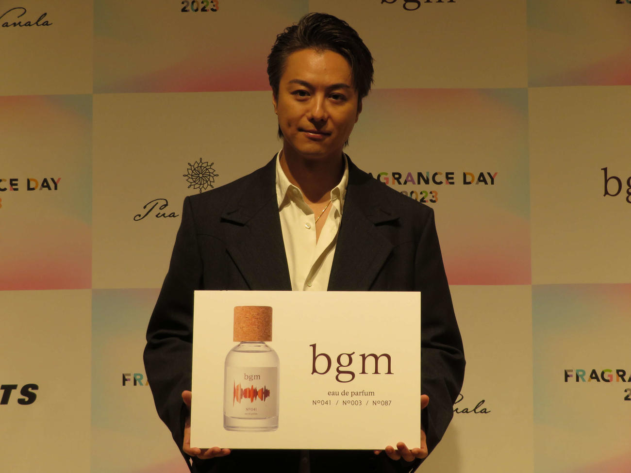 「FRAGRANCE DAY 2023」に出席したEXILEのTAKAHIRO