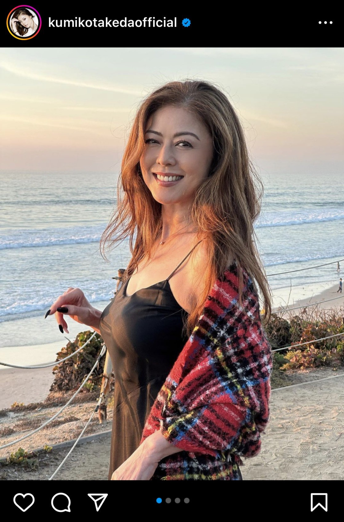 武田久美子のインスタグラムから