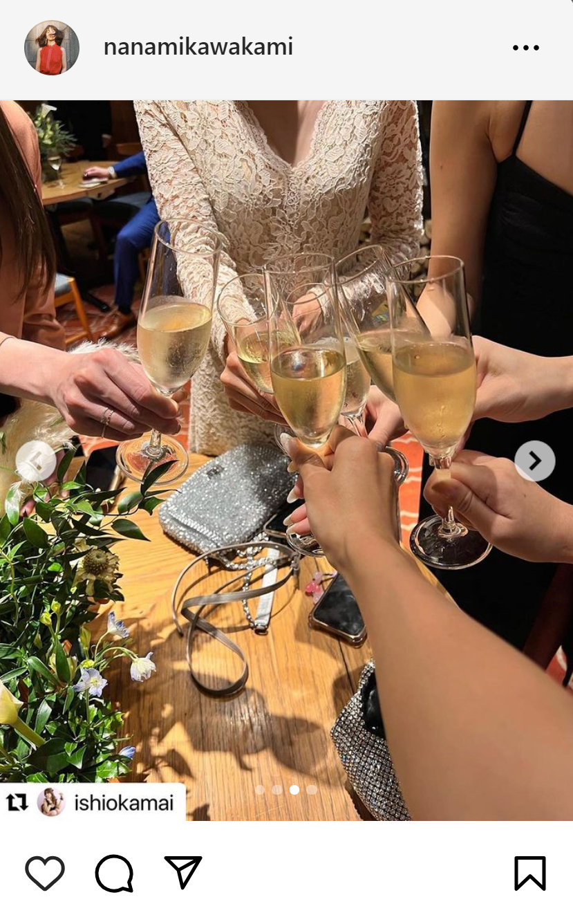 川上なな実のインスタグラムから