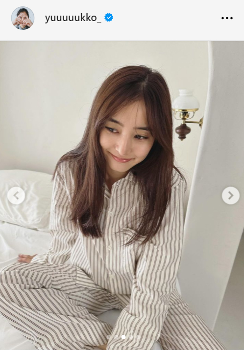 新木優子のインスタグラムから