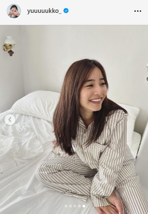 新木優子のインスタグラムから